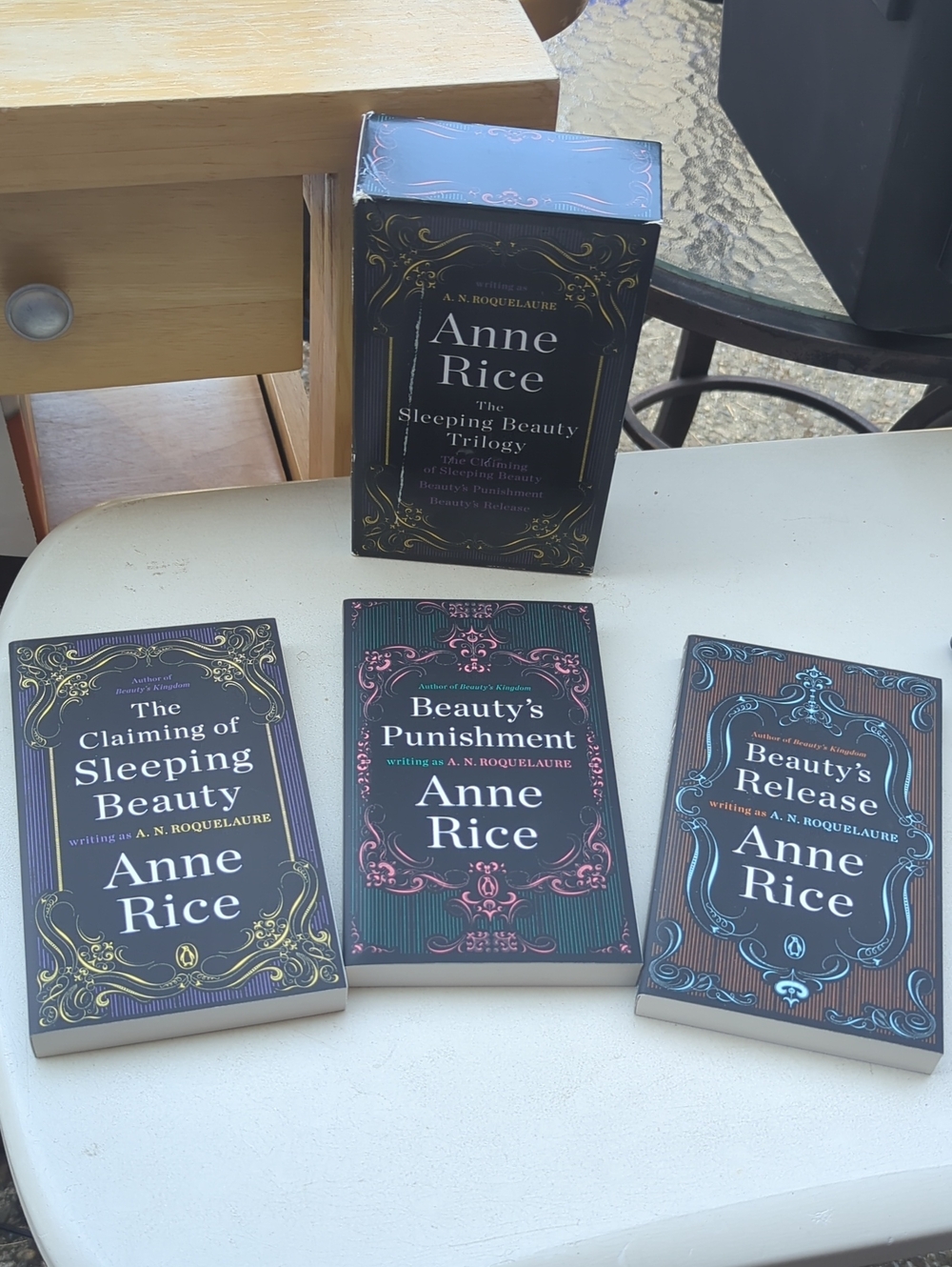 Anne Rice The Sleeping Beauty Trilogy Box Set - Black Edition